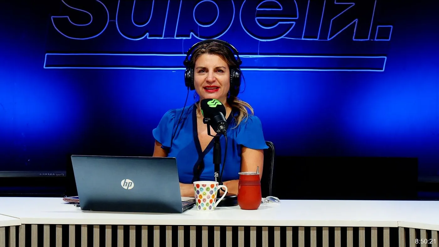 Fresia Soltof en el estudio de Súbela